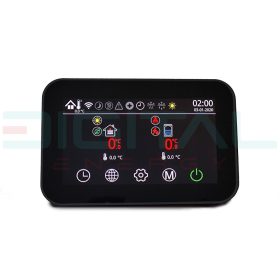   Digital Energy Master hőszivattyú 10" érintőkijelzős vezérlő CASCADE üzemmódhoz
