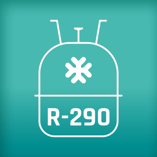 Digital Energy Master-290 R-290 propán hűtőközeg